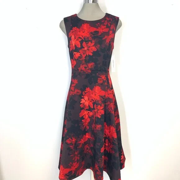 fitted lace wedding dress Nellie Maxi Dress Black/Red Floral